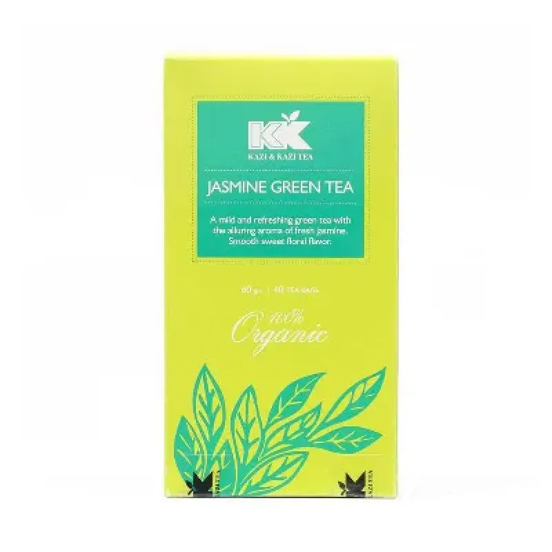 Kazi & Kazi Organic  Jasmine Green Tea ( 40 pcs )