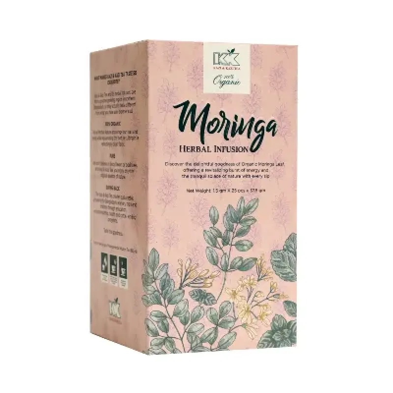 Kazi & Kazi Organic Moringa Herbal Infusion Tea ( 25 pcs )