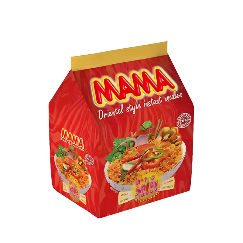 Mama Instant Noodles (Hot & Spicy Flavour) 4 pcs