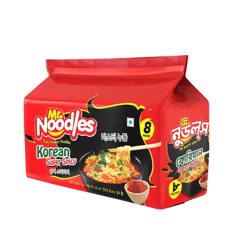 Mr. Noodles Korean Super Spicy  8 pcs)